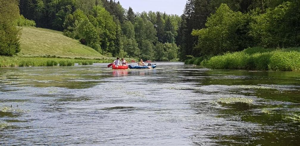 Ferienwohnung Wildgatter Grafenwiesen Buitenkant foto