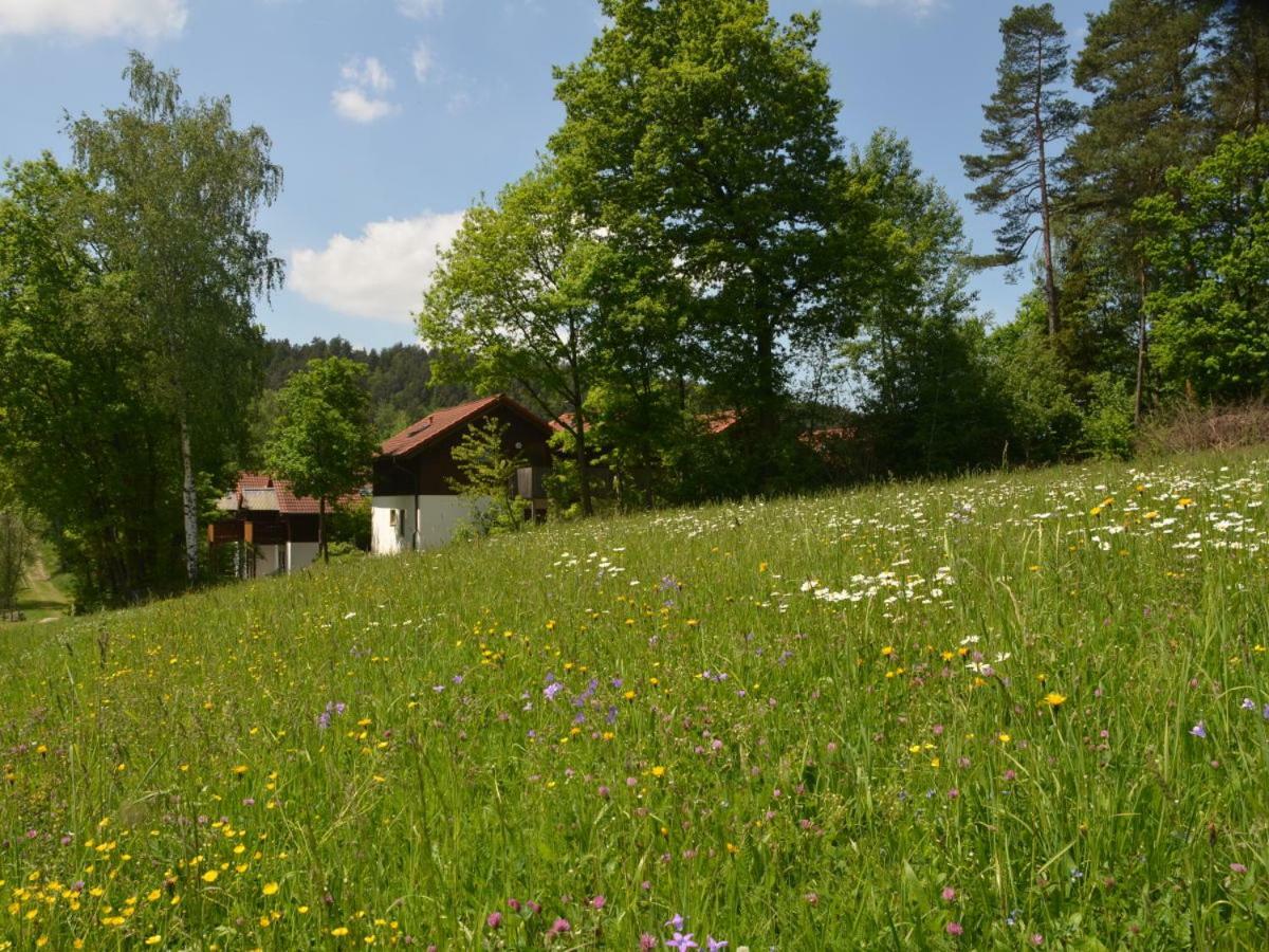 Ferienwohnung Wildgatter Grafenwiesen Buitenkant foto